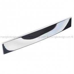 Maniglia cromo lucido per cucina Metal Style interasse 128 mm MG22882