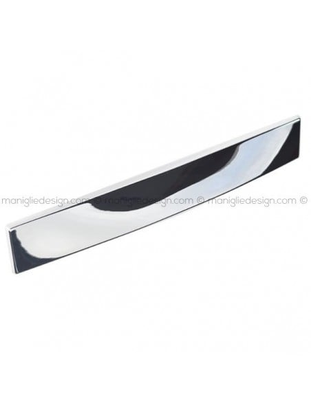 Maniglia cromo lucido per cucina Metal Style interasse 128 mm MG22882