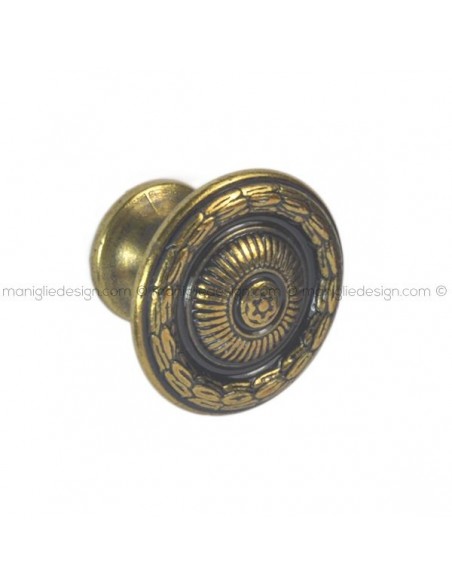 Pomolo per mobile Metal Style oro di valenza diametro 30 mm MG6589