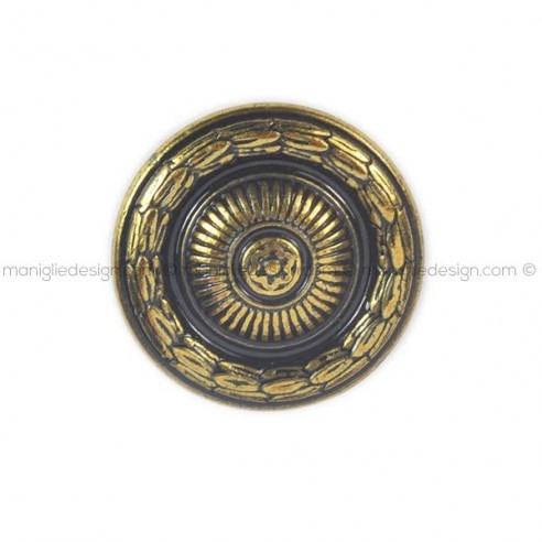 Pomolo per mobile Metal Style oro di valenza diametro 30 mm MG6589