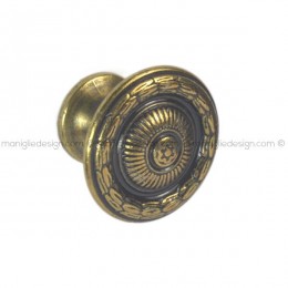 Pomolo per mobile Metal Style oro di valenza diametro 25 mm MG6588
