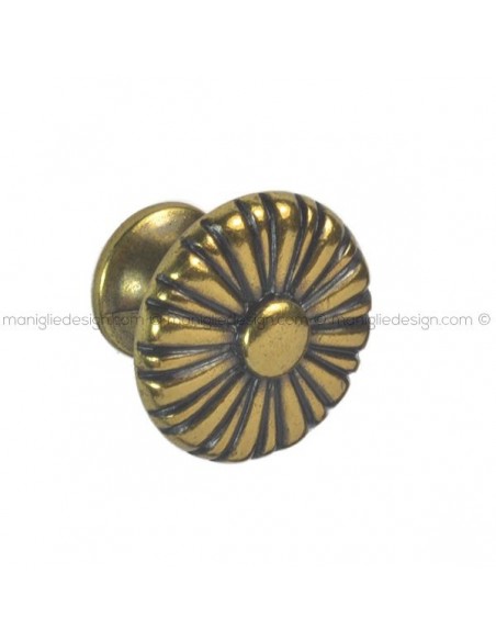 Pomolo per mobile Metal Style oro di valenza diametro 30 mm MG6524