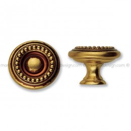 Pomolo classico per mobile Metal Style patinè bm diametro 25 mm MG6635 2