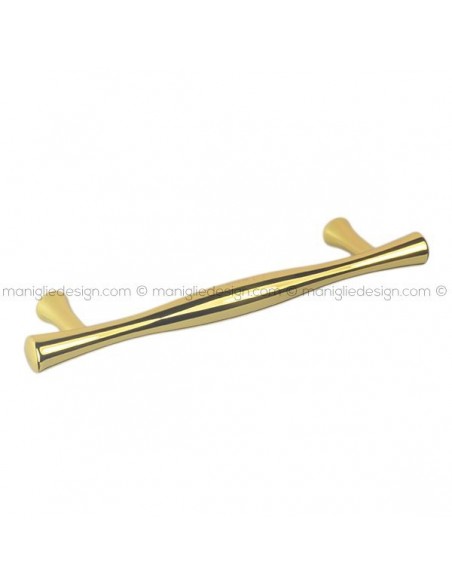 Maniglia per mobile Estamp oro lucido interasse 96 mm 7061/100