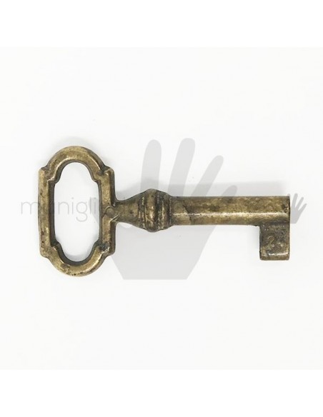 Chiave per mobile Metal Style ottone antico MG8463