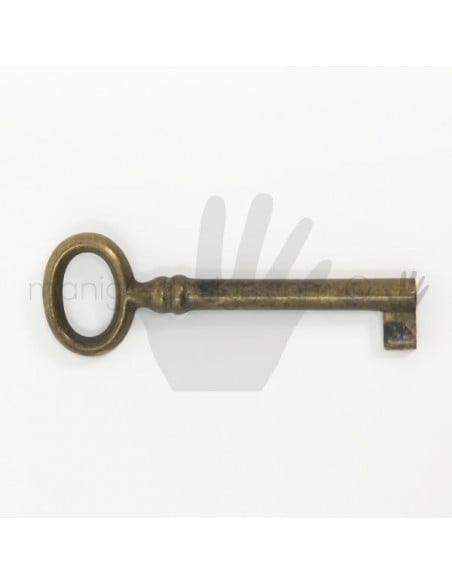 Chiave per mobile Metal Style ottone antico MG8424