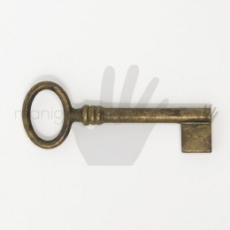 Chiave Per Mobili Linea Classic In Ottone Patinato Antico 7,5 Mm - Foto 4