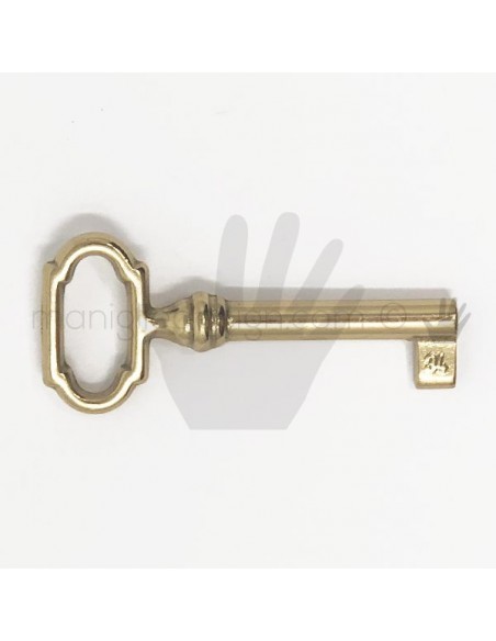 Chiave classica per mobile Metal Style ottone lucido MG8469
