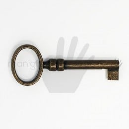 Chiave per mobile OMP Porro Bronzo Antico articolo 55 misura 35 mm