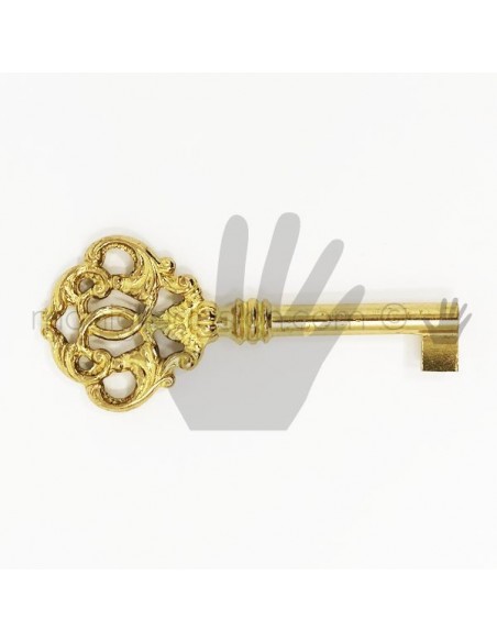 Chiave per mobile OMP Porro Oro Lucido articolo 16 misura 40 mm