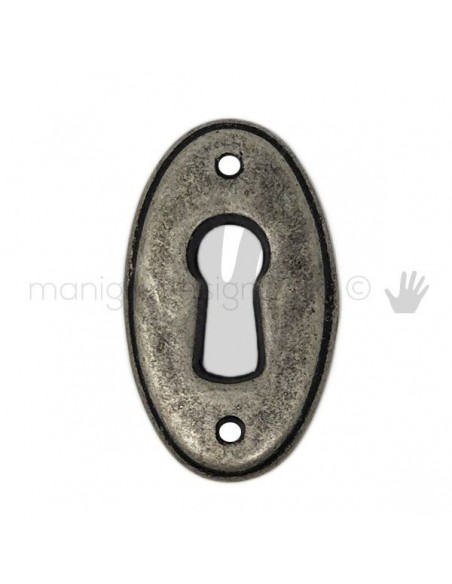 Bocchetta per chiave Metal Style Argento Vecchio articolo MG7765