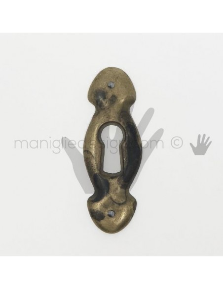 Bocchetta verticale per mobile Metal Style ottone anticato MG7748