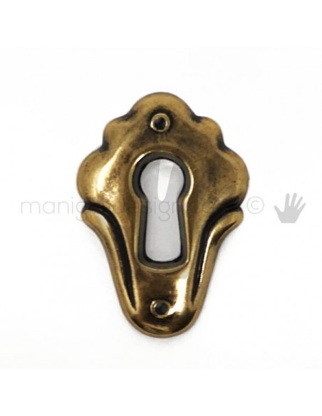 Bocchetta per chiave Metal Style Oro di Valenza articolo MG7768