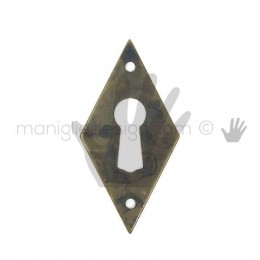 Bocchetta per mobile antico Metal Style finitura ottone antico MG7927