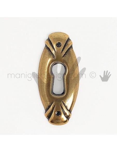Bocchetta per mobile antico Metal Style Oro di Valenza articolo MG7744