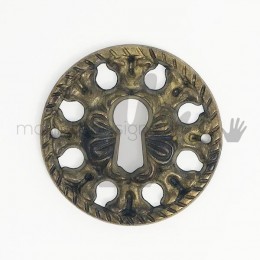 Bocchetta per mobile antico Metal Style anticata articolo MG8051