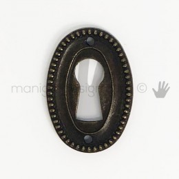 Bocchetta per mobile OMP Porro Bronzo Antico articolo 300/29VBA