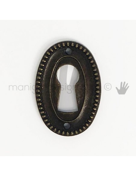 Bocchetta per mobile OMP Porro Bronzo Antico articolo 300/29VBA