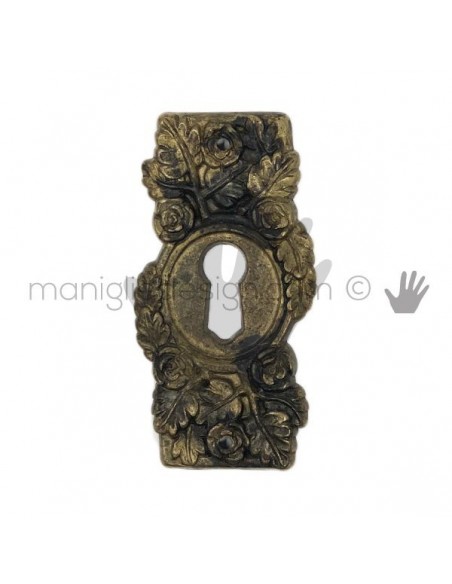 Bocchetta per mobile antico Metal Style Ottone Antico articolo MG20511