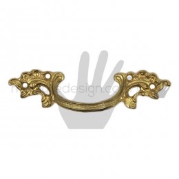 Maniglia per mobile OMP Porro oro lucido misura 100 articolo 456