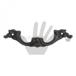 Maniglia per mobile OMP Porro bronzo antico misura 90 articolo 470