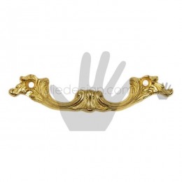 Maniglia per mobile OMP Porro oro lucido misura 90 articolo 470