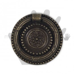 Maniglia per mobile OMP Porro bronzo antico misura 45 articolo 670