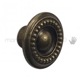 Pomolo per mobile OMP Porro bronzo antico misura 35 articolo 140