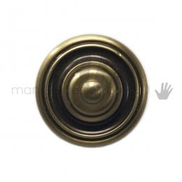 Pomolo per mobile OMP Porro bronzo antico misura 20 articolo 164 2