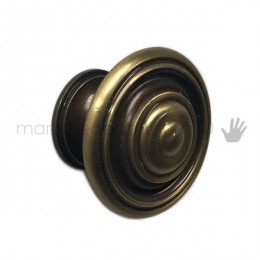 Pomolo per mobile OMP Porro bronzo antico misura 30 articolo 164