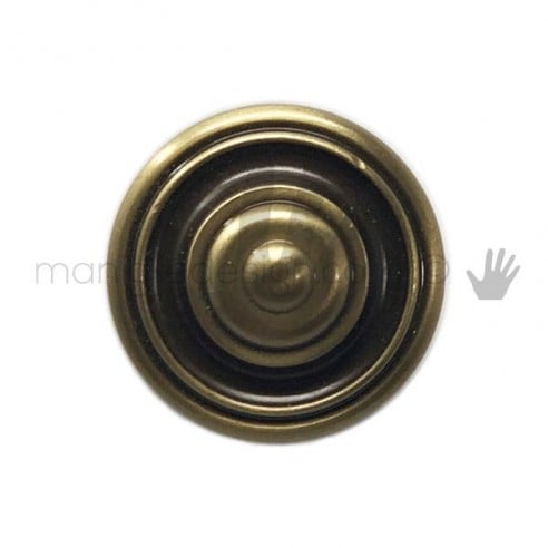 Pomolo per mobile OMP Porro bronzo antico misura 30 articolo 164