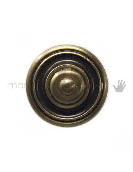 Pomolo per mobile OMP Porro bronzo antico misura 30 articolo 164