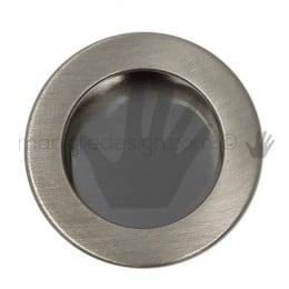 Maniglia incasso tonda OMP Porro nickel satinato misura 50 articolo 595