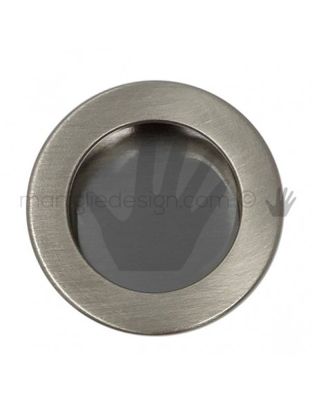 Maniglia incasso tonda OMP Porro nickel satinato misura 50 articolo 595