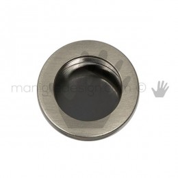 Maniglia incasso tonda OMP Porro nickel satinato misura 30 articolo 595