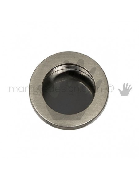Maniglia incasso tonda OMP Porro nickel satinato misura 30 articolo 595