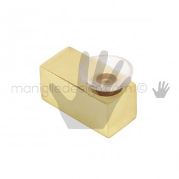 Reggimensola con ventosa per vetro ottone lucido Eredi Laffranchi 346Q