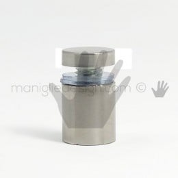 Distanziale per targa cromo satinato Vi.Tel. D0151