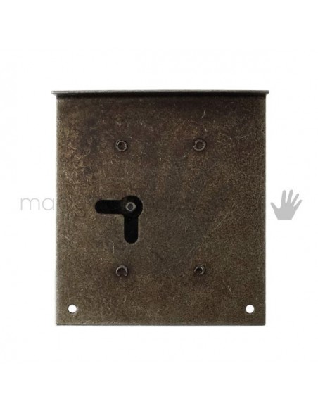 Serratura redosso chiave piccola per mobile destra Metal Style 39012