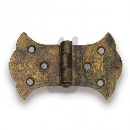 Cerniera per mobile Metal Style ottone antico misura 88x52 mm MG11684