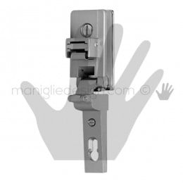 Cerniera a molla per vetro Confalonieri collo CF01024