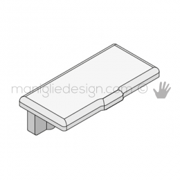 Tappo di finitura doppio per copertura CSK Fit Art
