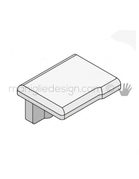 Tappo di finitura sinistro per copertura CSK Fit Art
