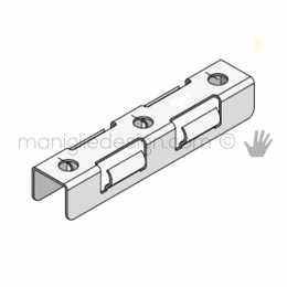 Clip per il fissaggio amovibile per serie CR tenuta 18 kg Fit Art