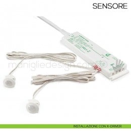 Sensore passivo ad infrarossi PIR-XD DPS per X-DRIVER Domus Line 2
