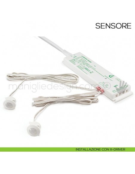 Sensore passivo ad infrarossi PIR-XD DPS per X-DRIVER Domus Line