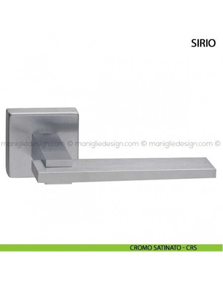 Maniglia per porta Sirio Arieni cromo satinato - CRS