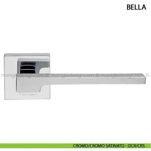 Maniglia per porta Bella Arieni cromo/cromo satinato - OCR/CRS