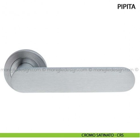 Maniglia per porta Pepita Arieni cromo satinato - CRS