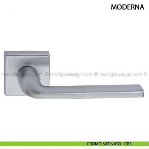 Maniglia per porta Moderna Arieni cromo satinato - CRS